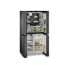Liebherr MBBSDI 9024 Plus Black Steel French Door American Style Fridge-Freezer – Plumbed In Ice Maker