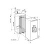 Liebherr SIFNDI5178 Soft Close No Frost Built-In Freezer, Fixed Hinge, D Rated