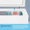 Fridgemaster MCF142E 142 Litre Chest Freezer - White E Rated