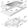 Miele KM2354-1 89cm Wide 5 Burner Gas Hob In Stainless Steel