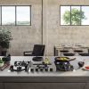 Elica NT-FLAME-BLK-RC Gas On Glass Hob