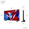LG OLED42C44LA.AEK Smart Television