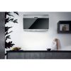 Hotpoint PHVP64FALK 60cm Angled Wall Cooker Hood in Black-Silver