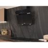 Hotpoint PHVS61FLTDPK 60cm Black Angled Cooker Hood In Black Touvh Control