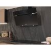 Hotpoint PHVS91FLTDPK 90cm Black Angled Cooker Hood A+ Rated