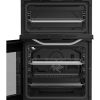 Hotpoint HDE5VDCW electric freestanding double cooker, 50cm