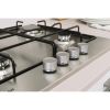 Indesit THP642IXI1 4 Burner Gas Hob - Inox