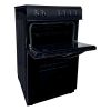 Statesman EDC50B 50CM Double Oven Electric Cooker Black