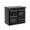 Stoves ST DX RCA RICH 100EI ZLS BLK 100cm Wide Range Cooker Induction - Black - A Rated