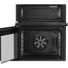 Hotpoint HDD6GDC2B1 Black Dual Fuel Double Cooker - 60cm - A Energy