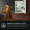 AEG NSC7G752ES 70cm Fully Integrated 70/30 Fridge Freezer Frost Free with Sliding Hinge - E Rated