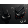 AEG HKB95450NB Flamelight Gas On Glass Hob 90cm