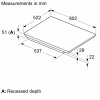 Bosch PVW831HB1E Induction Hob