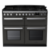 Rangemaster ESDLB110DFPSLT/CM1 110cm Dual Fuel Range Cooker BC Slate /Chrome A-Rated