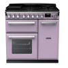 Rangemaster ESDL90DFPHTH/CM1 90cm Wide Dual Fuel Range Cooker - Heather / Chrome - A Rated