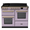 Rangemaster ESDLO110EIPHTH/AB1 110cm Wide Induction Range Cooker OC - Heather / Antique Brass - A Rated