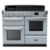 Rangemaster ESDLO110EIPMSB/CM1 110cm Wide Induction Range Cooker OC - Misty Blue /Chrome - A Rated