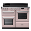 Rangemaster ESDLO110EIPPPK/CM1 110cm Wide Induction Range Cooker OC - Pale Pink /Chrome - A Rated