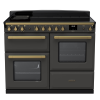 Rangemaster ESDLO110EIPSLT/AB1 110cm Wide Induction Range Cooker OC - Slate / Antique Brass - A Rated