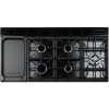 Rangemaster CDL110DFFCR/C Classic Deluxe 110 Dual Fuel Range Cooker – Cream & Chrome
