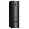 Hisense RM469N4AFDUK 60cm 60/40 Frost Free Fridge Freezer - Black D Rated