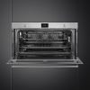 Smeg SFPR9301TX 90cm Reduced Height Classic Pyrolytic Oven Stainless Steel