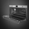 Smeg SFPR9301TX 90cm Reduced Height Classic Pyrolytic Oven Stainless Steel
