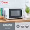 Swan SM4420WHT Microwave
