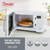 Swan SM4421WHT Freestanding Microwave