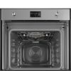 Smeg SO6302M2X 68L Built-In Combi Microwave - Stainless Steel - A+ Rated