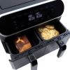 Statesman SKAF08017BK Digital Dual Zone Air Fryer