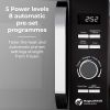 Tower T24039BLK Freestanding Microwave