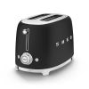 Smeg TSF01BLMUK 2-Slice Toaster Black