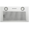 CDA CCA52SI 50cm Wide Canopy Hood - Silver - B Rated