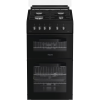 Hotpoint HDG5GCB 50cm Freestanding Gas Cooker - Black