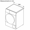 Bosch WQG245R1GB Freestanding Heat Pump Tumble Dryer