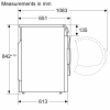 Bosch WTH84001GB Freestanding Heat Pump Tumble Dryer