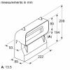Neff Z861SB4 Flat duct, 90 °, vertical S