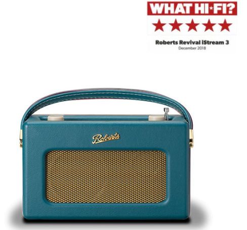 Roberts-Radio ISTREAM3-TEAL BLUE Radio