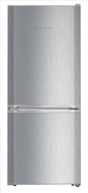Liebherr CUELE2331 55cm Low Frost Fridge Freezer, Silver, E Rated