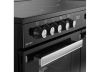 Belling BEL RCA COOKCENTRE 90E BLK Electric Range Cooker with Ceramic Hob