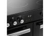 Belling BEL RCA COOKCENTRE 90E BLK Electric Range Cooker with Ceramic Hob