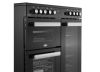 Belling BEL RCA COOKCENTRE 90E BLK Electric Range Cooker with Ceramic Hob