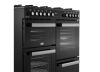 Belling BEL RCA COOKCENTRE 100DF BLK Dual Fuel Range Cooker