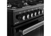 Belling BEL RCA COOKCENTRE 100DF BLK Dual Fuel Range Cooker