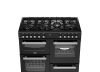 Belling BEL RCA COOKCENTRE 100DF BLK Dual Fuel Range Cooker