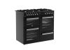 Belling BEL RCA COOKCENTRE 100DF BLK Dual Fuel Range Cooker