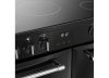 Belling BEL RCA FARMHOUSE 90E BLK Electric Range Cooker with Ceramic Hob