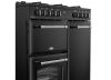 Belling BEL RCA FARMHOUSE 90DF BLK Dual Fuel Range Cooker