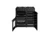 Belling BEL RCA FARMHOUSE 90DF BLK Dual Fuel Range Cooker